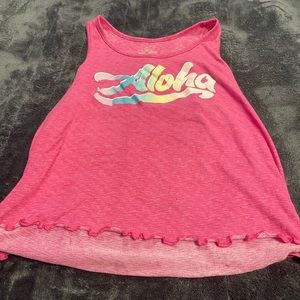 Aloha sleeping tank top